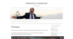 Desktop Screenshot of christianegermann.com